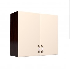 Corp superior 80. cu 2 usi Zebra MDF vanilie simplu